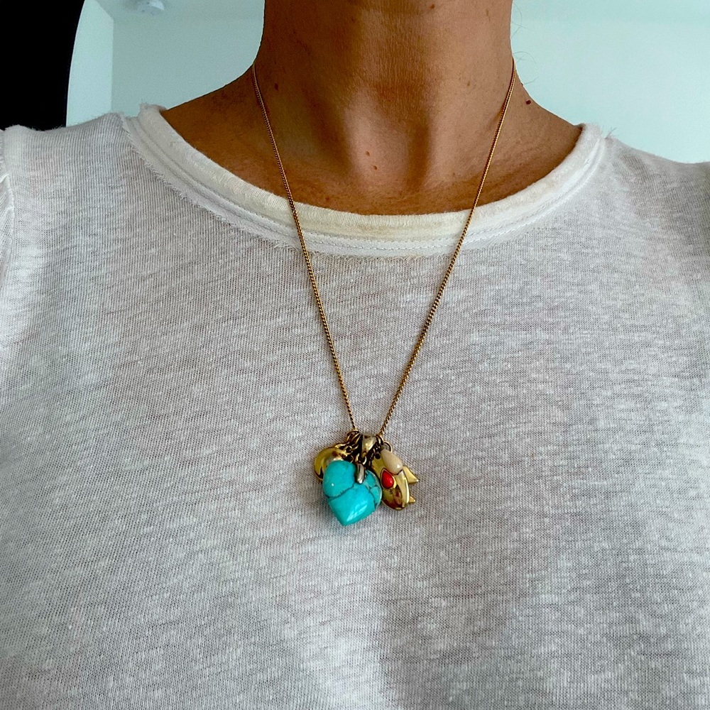 Lee Angel charm necklace